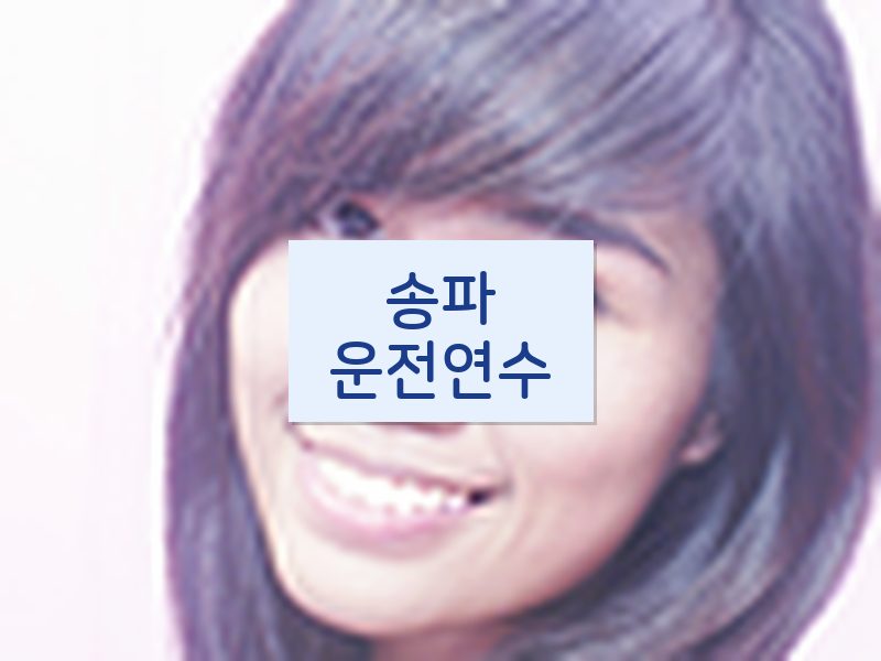 송파운전연수 후기