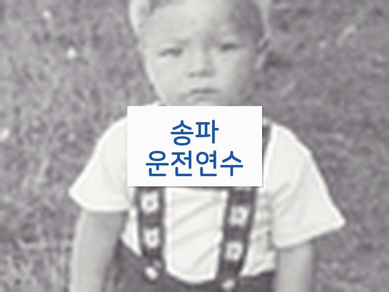 송파운전연수 후기