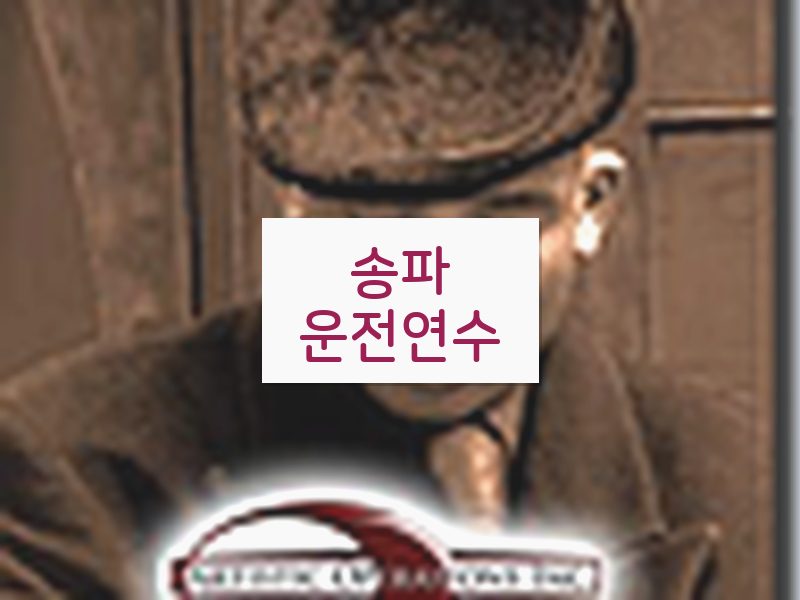 송파운전연수 후기