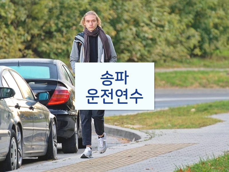 송파운전연수 후기