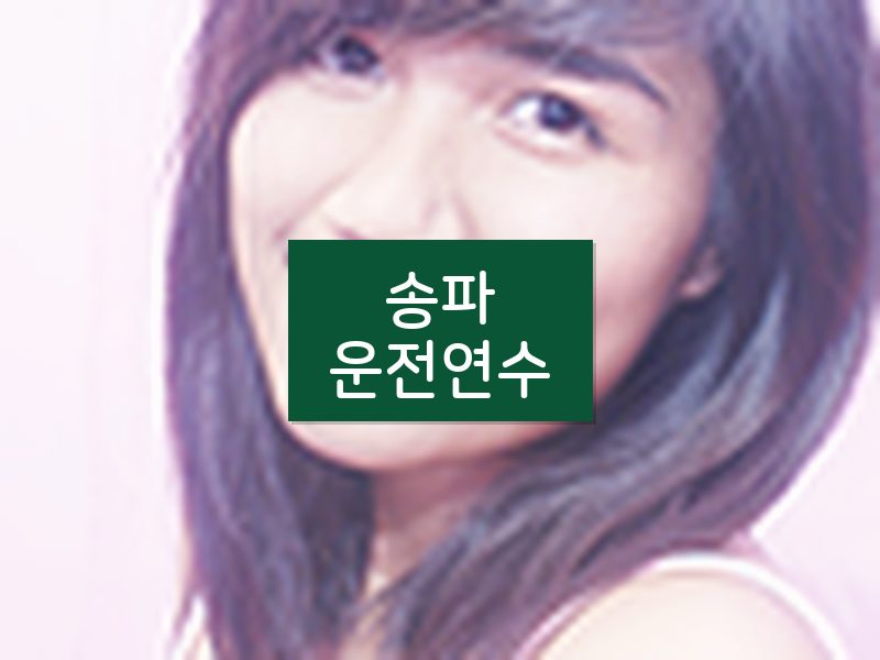 송파운전연수 후기