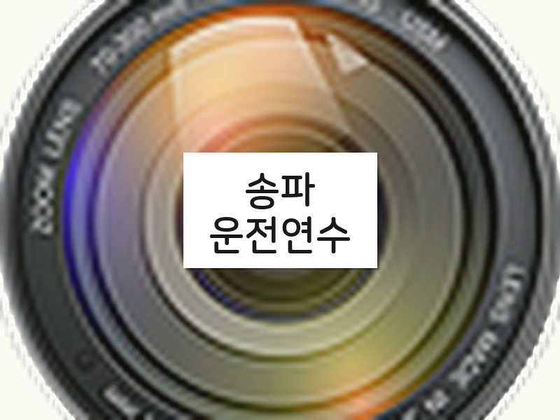 송파운전연수 후기