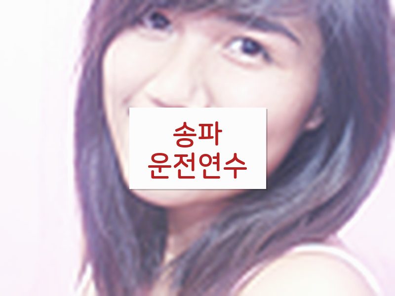 송파운전연수 후기