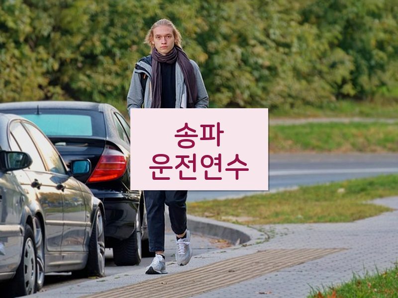 송파운전연수 후기