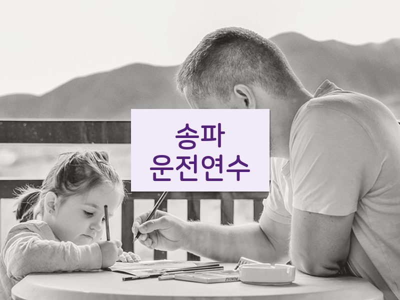 송파운전연수 후기